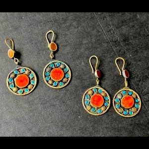 Lapis/ Gemstone earrings